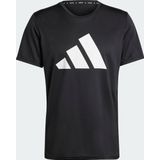 Adidas Run It - Sportshirt - Zwart - Lichtgewicht - Ademend