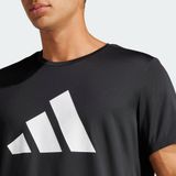 Adidas Run It - Sportshirt - Zwart - Lichtgewicht - Ademend