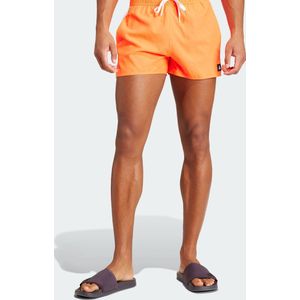 adidas - Clx 3 Stripes - Zwemshorts - Rood