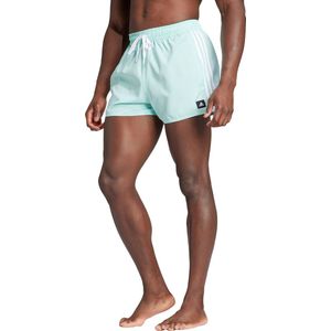 adidas Sportswear 3 Stripes CLX Very Short Length Swim Shorts Heren Turquoise