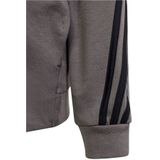 adidas - Future Icons 3-Stripes - Ritsjack - Bruin - Met Capuchon