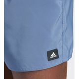 Effen zwemshort met korte snit adidas CLX