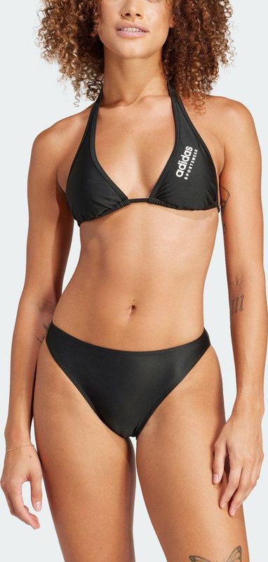 adidas - Triangel Bikini - Zwart - Met Verstelbare Bandjes
