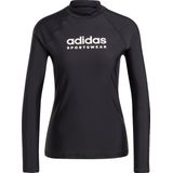 adidas - Sportswear Rashguard - Dames - Zwart - Lange Mouwen