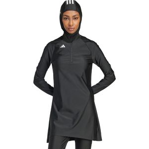 adidas Performance 3-Stripes Swim Longsleeve - Dames - Zwart- 38