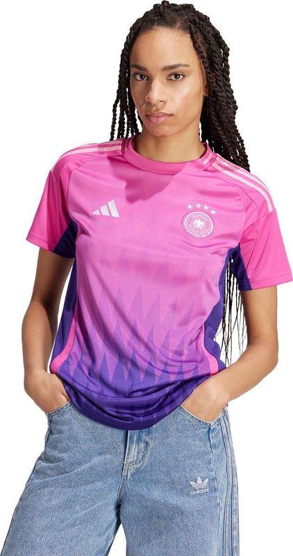adidas Performance Duitsland 24 Uitshirt Dames Roze