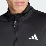 adidas - Own The Run - Hardloopshirt - Zwart - AEROREADY - Lange Mouwen