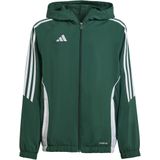 adidas Tiro 24 - Jack - Zwart - 100% Gerecycled Polyester