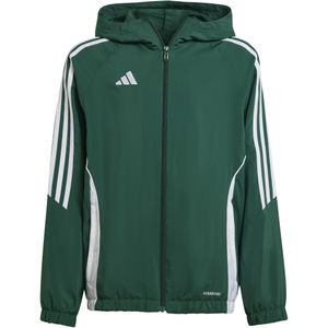 adidas Tiro 24 - Jack - Zwart - 100% Gerecycled Polyester