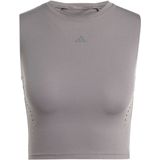 adidas - Elev High Intensity - Mouwloos T-shirt - Grijs