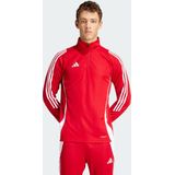 adidas - Tiro 24 Trainingstrui - Rood - 100% Gerecycled Polyester