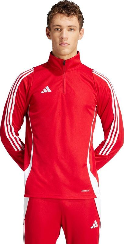 adidas - Tiro 24 Trainingstrui - Rood - 100% Gerecycled Polyester