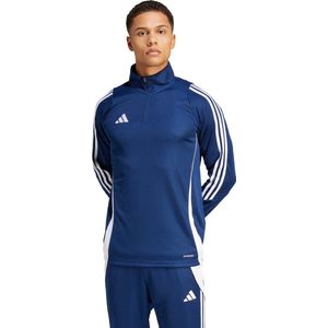 Adidas Tiro 24 Training Herren T-Shirts - Blau - Größe: M - Baumwoll-Canvas - Foot Locker