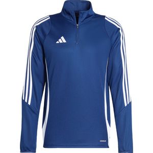 adidas - Tiro 24 - Trainingstrui - Donkerblauw Wit - 100% Gerecycled Polyester