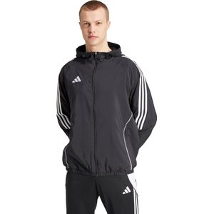 adidas - Tiro 24 Windbreaker - Zwart Wit - 100% Gerecycled Polyester