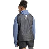 Adidas - Own The Run - Hardloopvest - Zwart - 100% Gerecycled Polyester, WIND.RDY