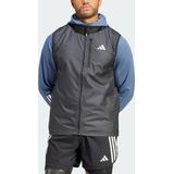 Adidas - Own The Run - Hardloopvest - Zwart - 100% Gerecycled Polyester, WIND.RDY