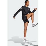 adidas - Own the Run - Sportshirt - Zwart - Gerecycledmateriaal