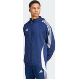 adidas Tiro 24 - Jack - Zwart - 100% Gerecycled Polyester