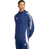 adidas Tiro 24 - Jack - Zwart - 100% Gerecycled Polyester