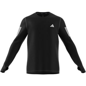 adidas - Own The Run Shirt - Hardloopshirt - Zwart - AEROREADY