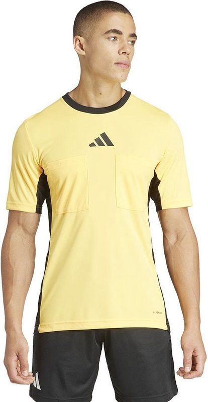 Adidas - Referee 24 - T-shirt - Korte Mouwen - Slim Fit - 100% Gerecycled Polyester