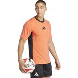 Adidas - Referee 24 T-shirt - Zwart - 100% Gerecycled Materiaal