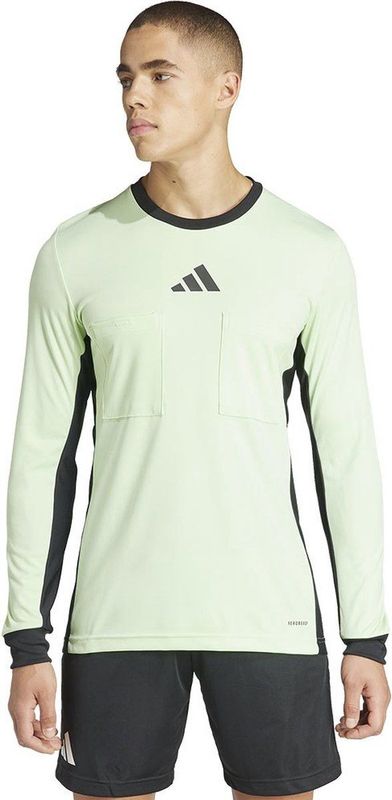 Adidas - Referee 24 - T-shirt - Met Lange Mouwen - Slim Fit - 100% Gerecycled Polyester