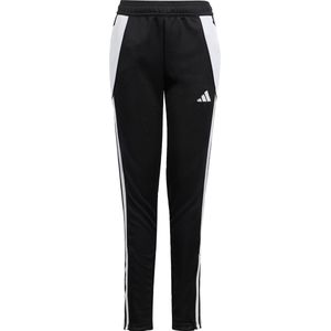 adidas - Tiro 24 Slim - Trainingsbroek - Zwart Wit - 100% Gerecycled Polyester