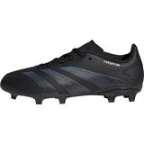 adidas PREDATOR LEAGUE J Voetbalschoenen Firm Ground voetbalschoenen, uniseks, kinderen, Core Black / Carbon / Gold Metallic