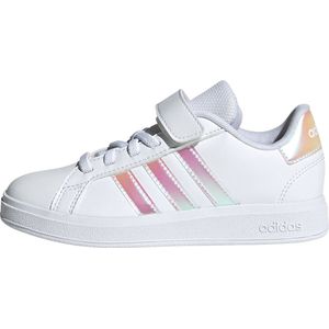 Adidas - Grand Court 2.0 - Schoenen - Zwart - Synthetisch Materiaal
