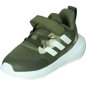 Adidas - FortaRun 3.0 - Sneakers - Groen - Bovenwerk van Mesh - Klittenbandsluiting
