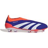 Adidas - Predator Elite Laceless FG - Voetbalschoenen - Zwart - Gerecycled Materiaal