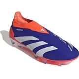 Adidas - Predator Elite Laceless FG - Voetbalschoenen - Zwart - Gerecycled Materiaal