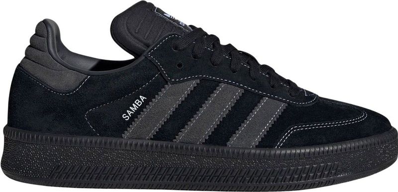 Core Black/Carbon/Carbon - Sneakers - Leer/Textiel - Vetersluiting