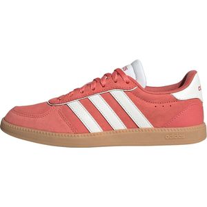Adidas - Breaknet Sleek - Sneakers - Wit - Suède en Leer