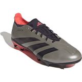 adidas Predator League Voetbalschoenen - Zilver Zwart Roze - Synthetisch Materiaal