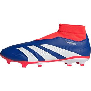 adidas PREDATOR LEAGUE Laceless voetbalschoenen Firm Ground Firm Ground uniseks, Lucid Blue / Cloud White / Solar Red