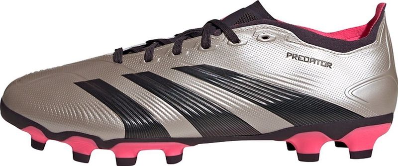 adidas - Predator League - Voetbalschoenen - Zilver Zwart Roze - Synthetisch