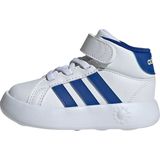 Adidas - Grand Court Mid - Babyschoenen - Wit - Synthetisch