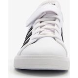 Adidas - VL Court 2.0 - Klittenbandschoenen - Zwart - Imitatieleer