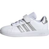 Adidas - Grand Court 2.0 - Schoenen - Wit - Synthetisch Leer