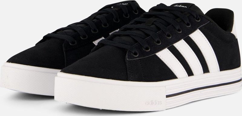 Adidas - Daily 4.0 - Skateschoenen - Zwart - Leer - Rubber
