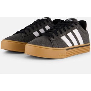 Adidas - Daily 4.0 - Schoenen - Zwart - Textiel - Vetersluiting