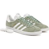 Adidas - Gazelle - Sneakers - Groen - Leer, Imitatieleer, Suède
