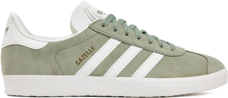 Adidas - Gazelle - Sneakers - Groen - Leer, Imitatieleer, Suède