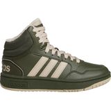 Adidas - Hoops Mid 3.0 - Schoenen - Zwart - Gerecycled Materiaal