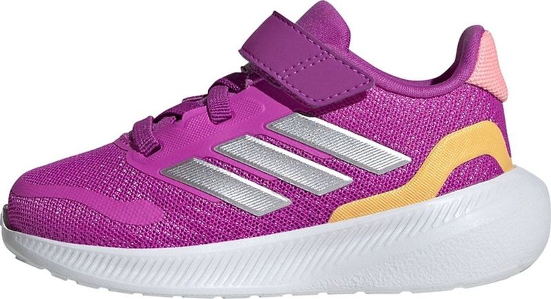 Adidas - Runfalcon 5 - Babyschoenen - Zwart - Textiel/Synthetisch - Cloudfoam