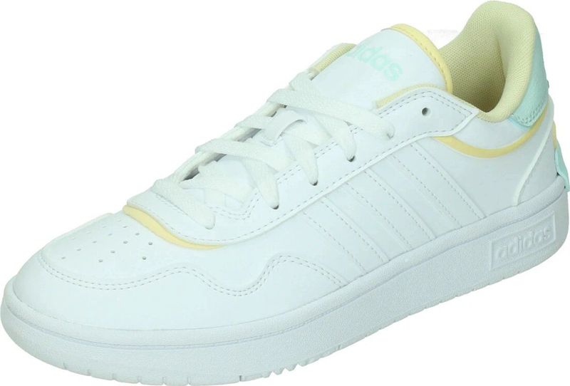Adidas - Hoops 3.0 SE - Sneakers - Wit - Synthetisch Leer - Casual