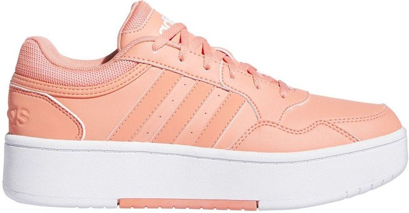 Adidas - Hoops 3.0 Bold - Schoenen - Zwart - Synthetisch Leer